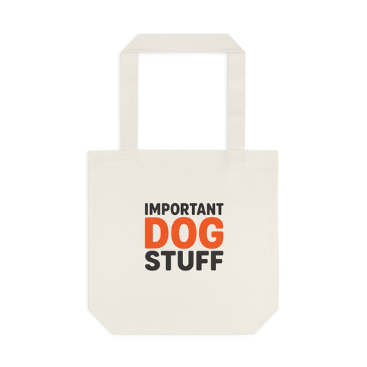Dog Person Tote Bag - Reusable Canvas Shopper